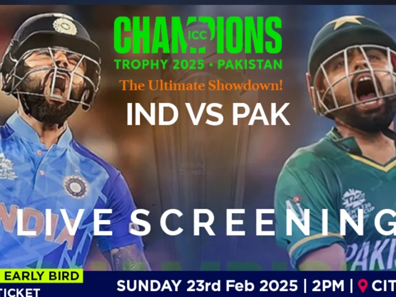 Champions Trophy 2025- IND VS PAK