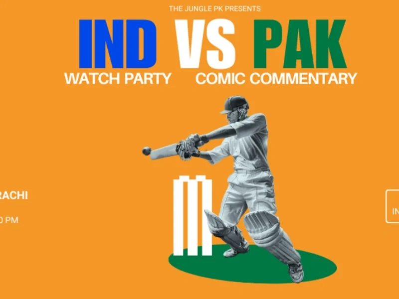 India Vs Pakistan Comic Commentary + Watch Party