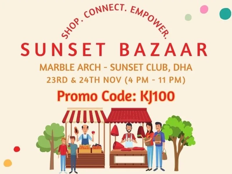 Sunset Bazaar by Karachi Junction